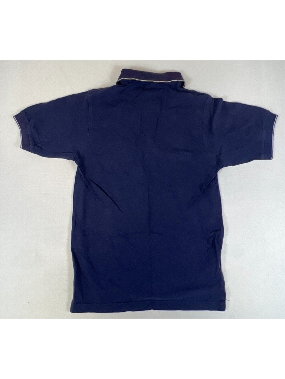 King Louie Vintage Men S Navy UMWA Union Made in USA Polo Shirt - Picture 2 of 8